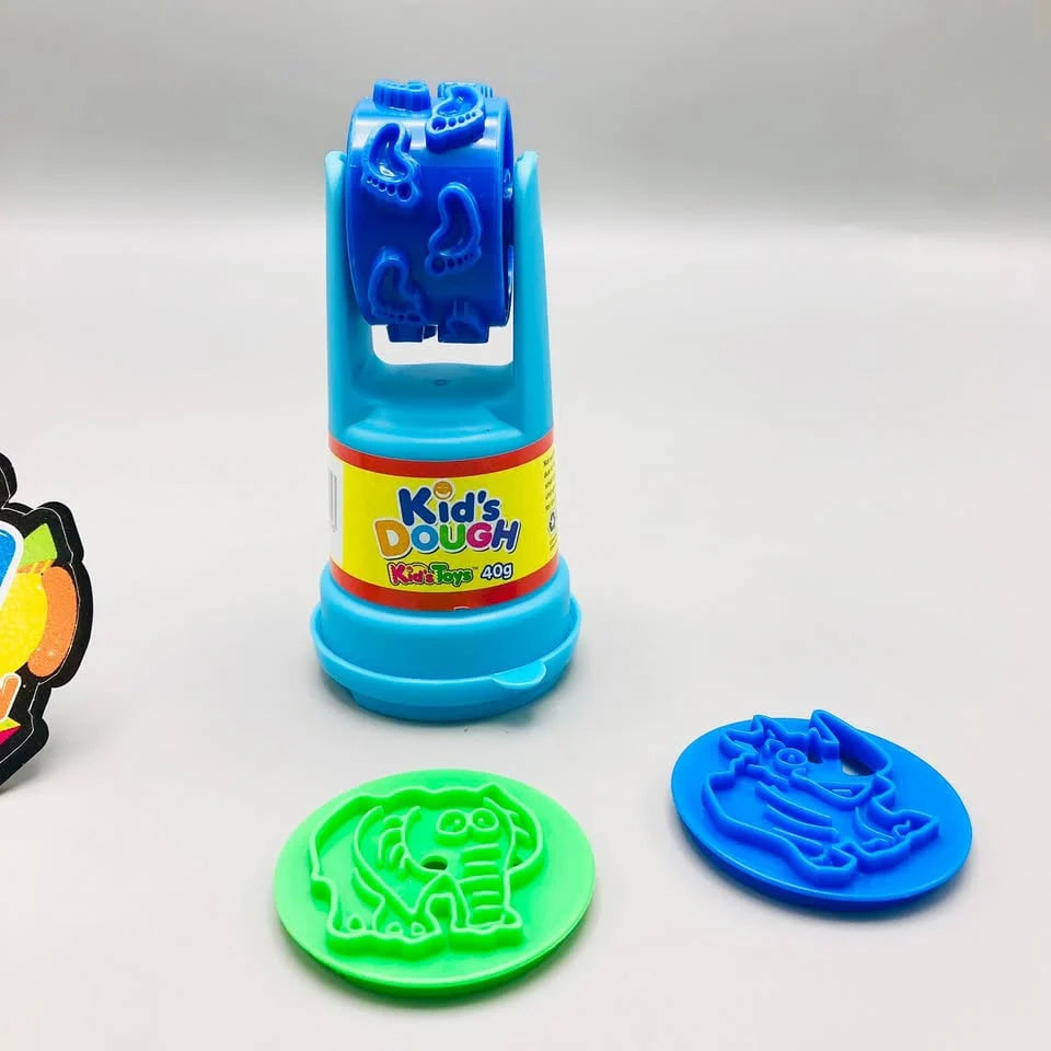Kids Dough Stamp N' Roller Play Set