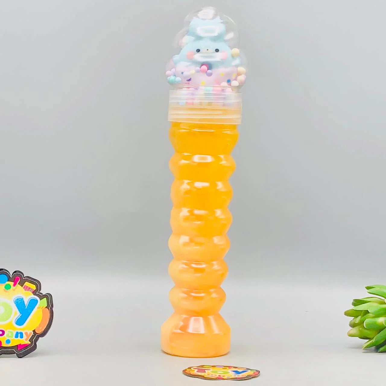 1Pc Squishy Snowflake Crystal Slime Mud Bottle